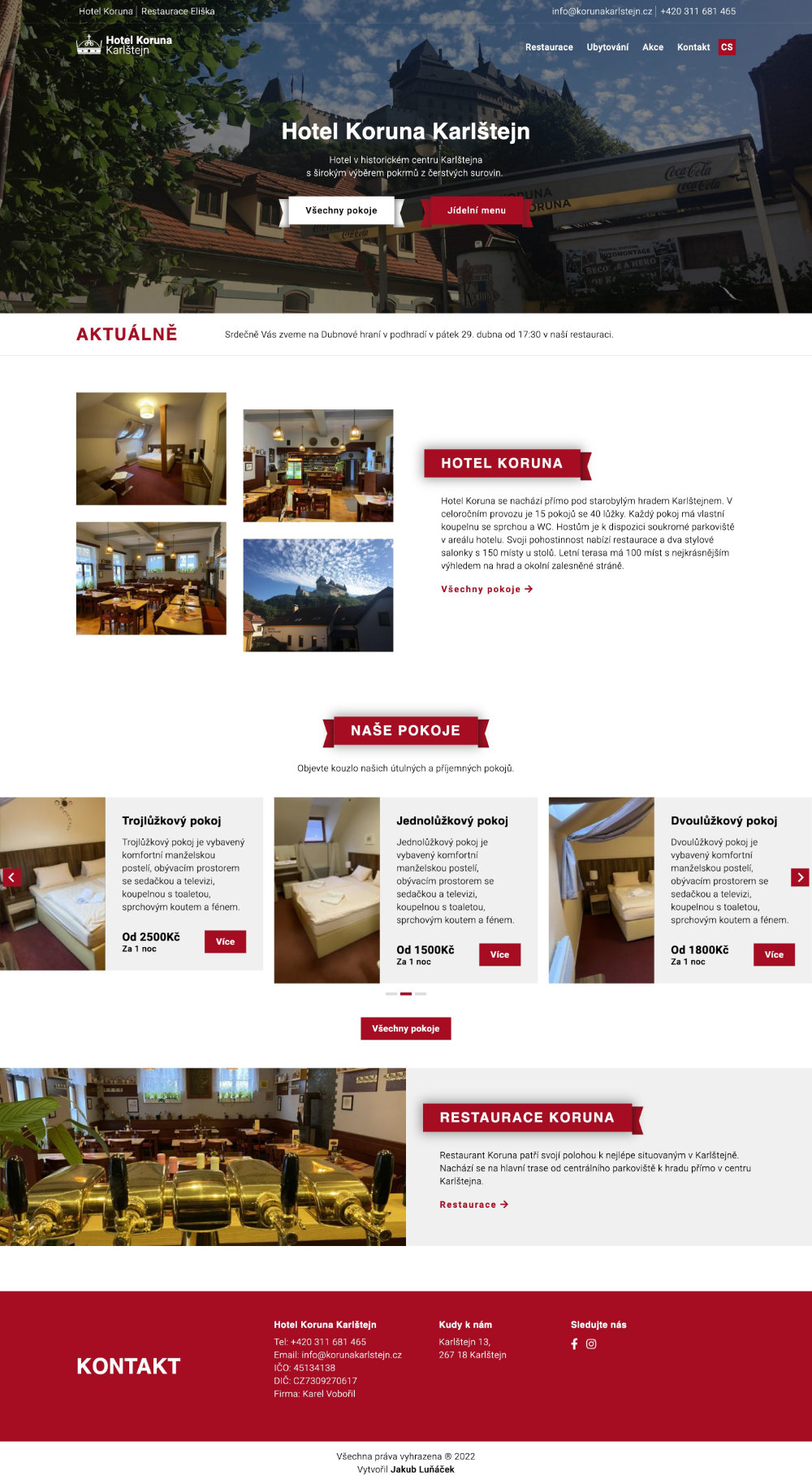 Hotel Koruna Karlštejn